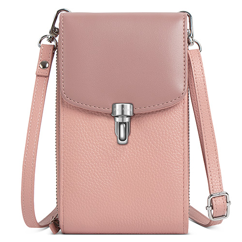 Pearl Angeli Leder Handytasche Damen Handy Umhängen Tasche Klein Umhängetasche Schultertasche Crossbody Handy Tasche Geldbörse