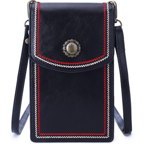 Pearl Angeli Handytasche zum Umhängen Damen, Handytasche Geldbörse zum Umhängen, Handy Umhängetasche Portemonnaie